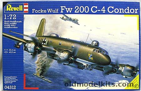 Revell 1/72 Focke Wulf FW-200 C-4 Condor, 04312 plastic model kit